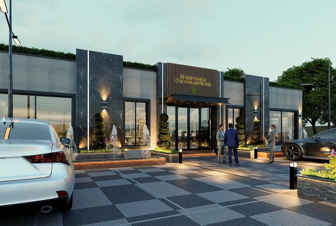 Project P11 — Luxury custom home design and build in Lahore by Minhas Constructions