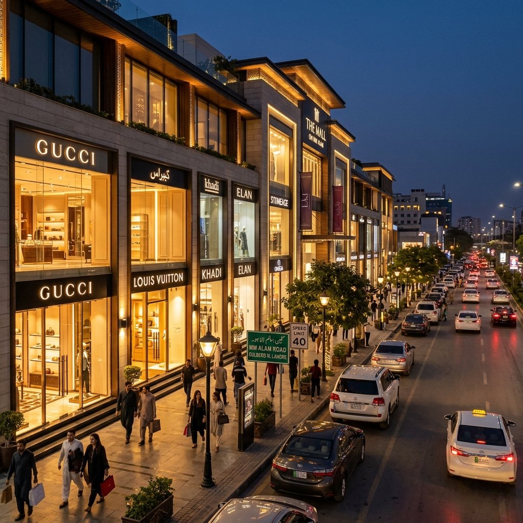 Blue Area Commercial Hub — State-of-the-art commercial plaza